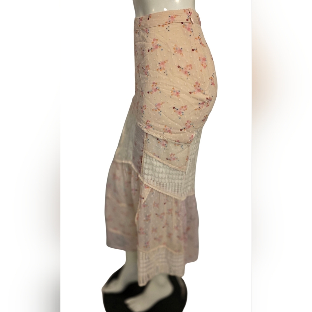 Free People Daniella Lace Maxi Skirt White Size XS NWT - Picture 4 of 15